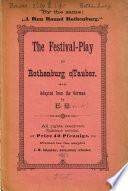 The Festival-Play in Rothenburg o/T.