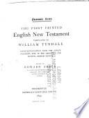 The First Printed English New Testament