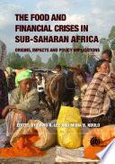 The Food and Financial Crises in Sub-Saharan Africa