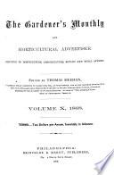 The Gardener's Monthly and Horticultural Advertiser