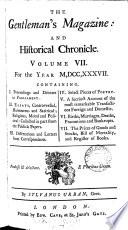 The Gentleman's Magazine: Or, Monthly Intelligencer