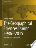 The Geographical Sciences During 1986—2015