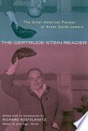 The Gertrude Stein Reader