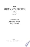The Ghana Law Reports
