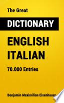 The Great Dictionary English - Italian