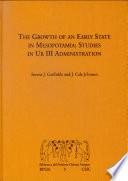 The Growth of an Early State in Mesopotamia