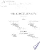 The Harvard Advocate