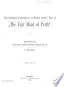 The Historical Foundation of Walter Scott's Tale of The Fair Maid of Perth
