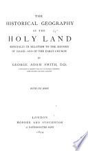 The Historical Geography of the Holy Land