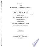 The History and Chronicles of Scotland