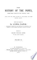 The History of the Popes, from the Close of the Middle Ages