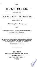 The Holy Bible ... Arranged in Paragraphs ... by James Nourse