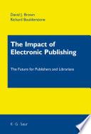 The Impact of Electronic Publishing
