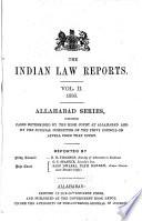 The Indian Law Reports, Allahabad Series