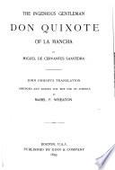 The Ingenious Gentleman, Don Quixote of La Mancha