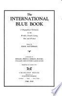 The International Blue Book