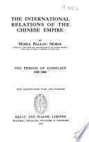 The International Relations of the Chineese Empire