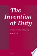 The Invention of Duty: Stoicism as Deontology
