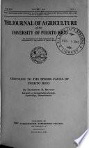 The Journal of Agriculture of the University of Puerto Rico