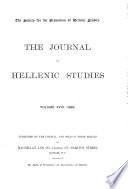 The Journal of Hellenic Studies