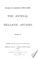 The Journal of Hellenic Studies