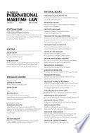 The Journal of International Maritime Law