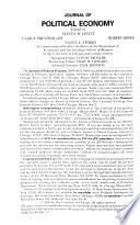 The Journal of Political Economy