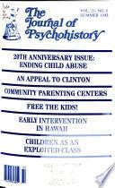 The Journal of Psychohistory
