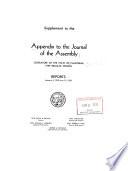The Journal of the Assembly During the ... Session of the Legislature of the State of California