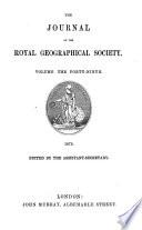 The Journal of the Royal Geographic Society of London