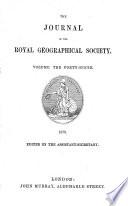 The Journal of the Royal Geographical Society