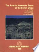 The Jurassic Ammonite Zones of the Soviet Union