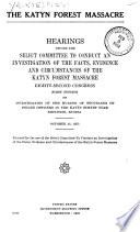 The Katyn Forest Massacre