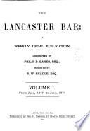 The Lancaster Bar