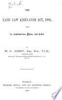 The Land Law (Ireland) Act, 1881