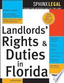 The Landlords' Rights & Duties in Florida