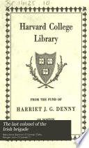 The Last Colonel of the Irish Brigade