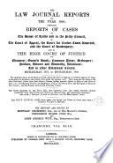 The Law Journal for the Year 1832-1949