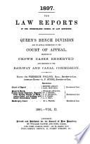 The Law Reports. Queen's Bench Division