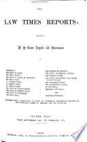 The Law Times Reports