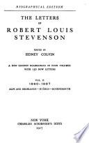 The Letters of Robert Louis Stevenson