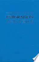 The Literature of Emigration and Exile