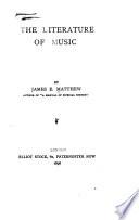 The Literature of Music