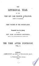 The Liturgical Year: The time after Pentecost, v. 1. 1879