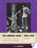 The London Stage 1950-1959