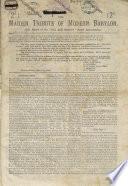 The Maiden Tribute of Modern Babylon