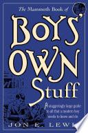 The Mammoth Book of Boys Own Stuff