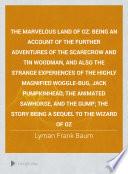 The Marvelous Land of Oz