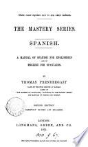 The Mastery Series. Spanish ...