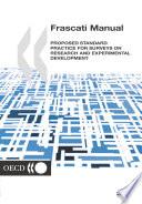 The Measurement of Scientific and Technological Activities Frascati Manual 2002 Proposed Standard Practice for Surveys on Research and Experimental Development